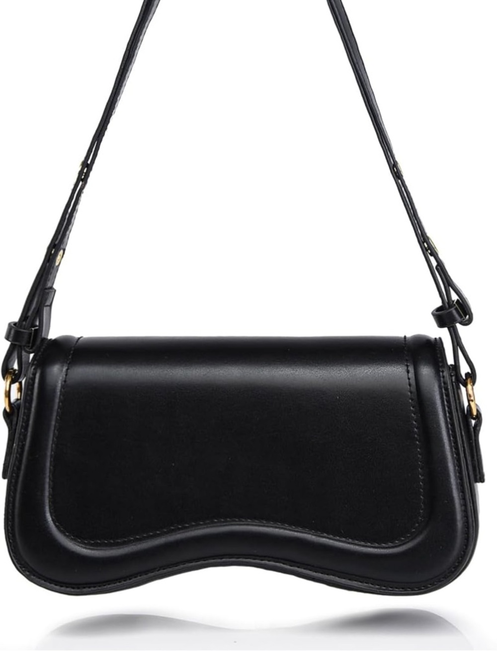 Small Black PU Leather Holster Bag